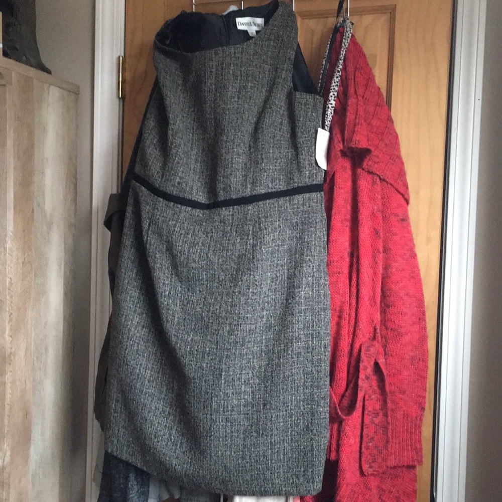 Danny and Nicole SPARKLE sleeveless dress NWT